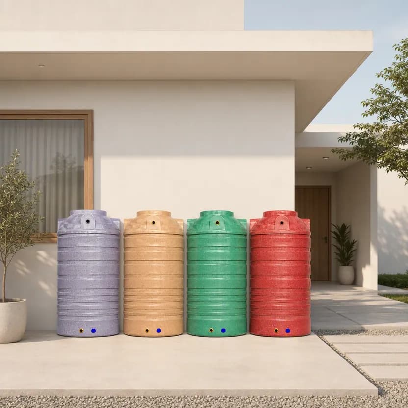 TG Series Above-Ground Water Tank (Granite Finish)